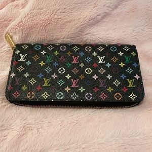 ❤️💜LOUIS VUITTON💜❤️MULTI COLOR WALLET💜❤️